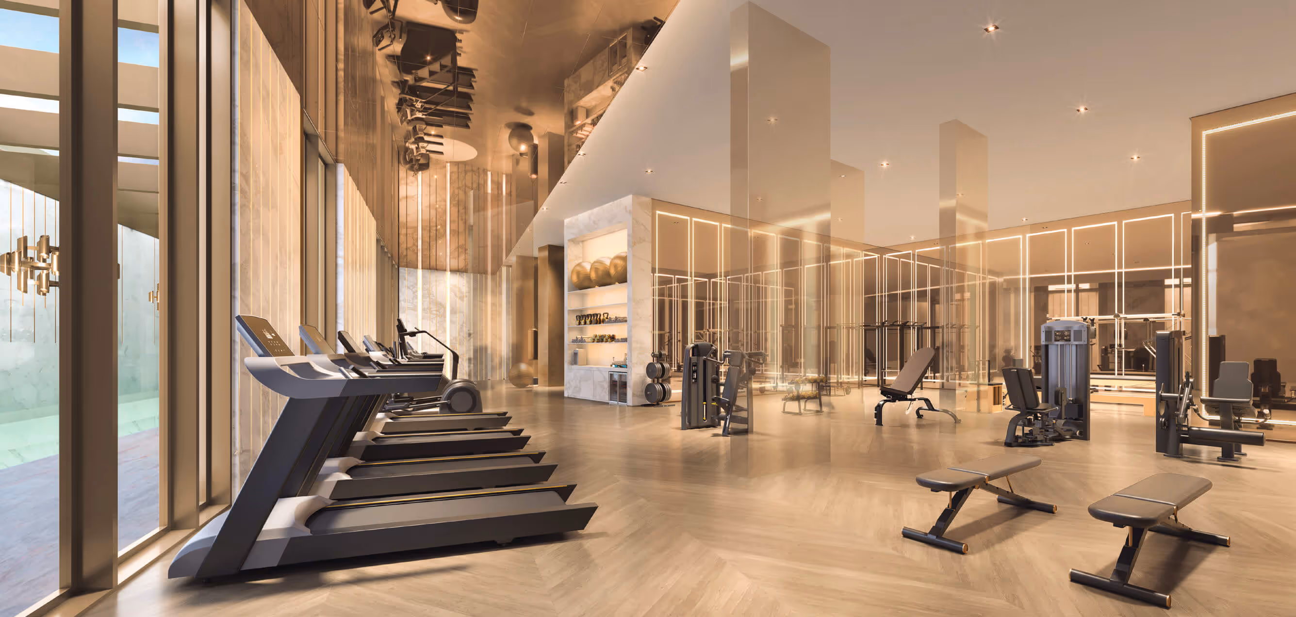 Saffire Moema Lavvi — Academia Fitness Área de Lazer By Elie Saab